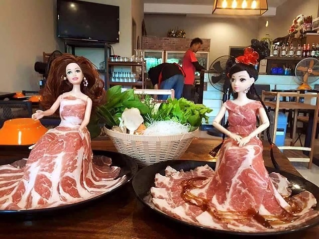 8. "Bugün bir restorana gittim ve..."