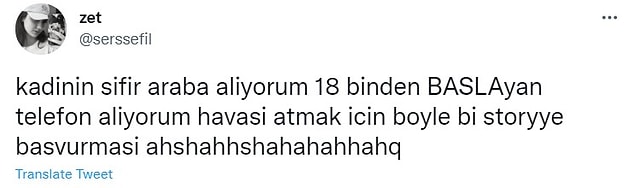 Bir de böyle bir alt metin var gerçekten.