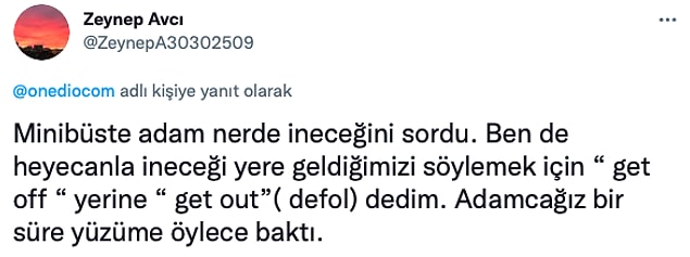 19. Adam neye uğradığını şaşırmıştır.