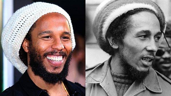 2. İşte Bob Marley ve oğlu Ziggy Marley.