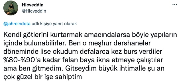 Burs alamayanlar ne olacak peki?