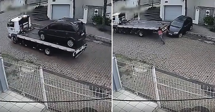 Çekici Şoförünün İhmaller Sonucu Yaşadığı Kaosu İzlerken Saçınızı Başınızı Yolacaksınız