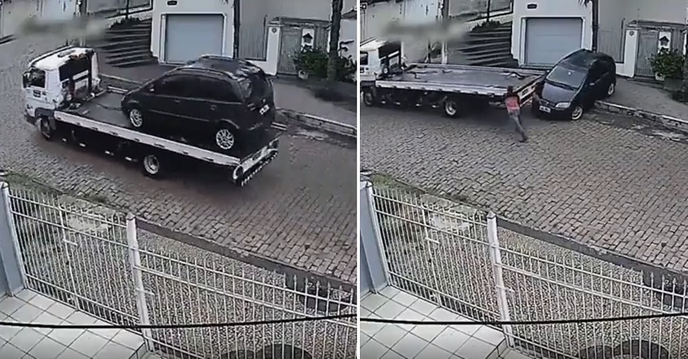 Çekici Şoförünün İhmaller Sonucu Yaşadığı Kaosu İzlerken Saçınızı Başınızı Yolacaksınız