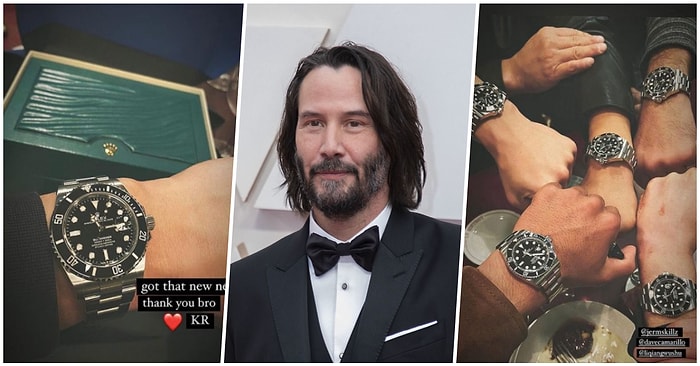 Yeter Be Aşk Adam! Keanu Reeves ‘John Wick 4’un Çekimleri Tamamlanınca Dublör Ekibine Rolex Hediye Etti