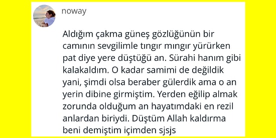 Sevgilinizin Yanındayken Yerin Dibine Girdiğiniz Bir An