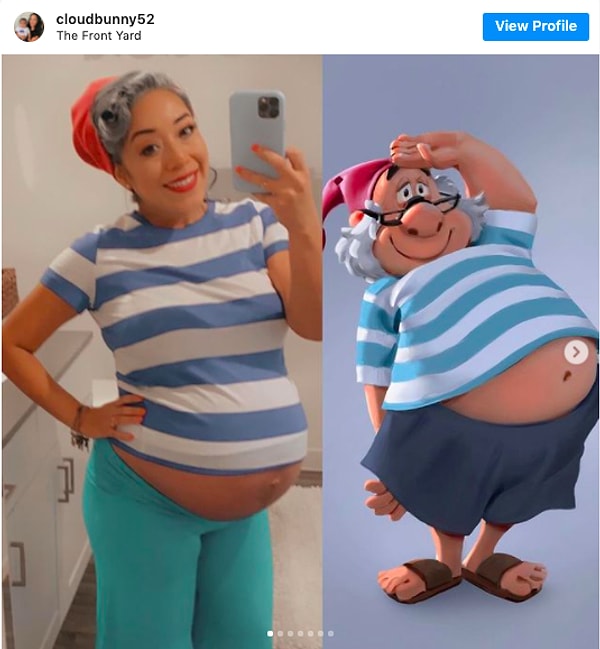 10. В костюме мистера Фрэнка Сми из Питера Пэна: