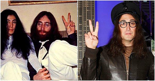 15. John Lennon ve Yoko Ono çiftinin oğullar Sean Lennon gözlerini annesinden kalan her şeyi babasından almış.