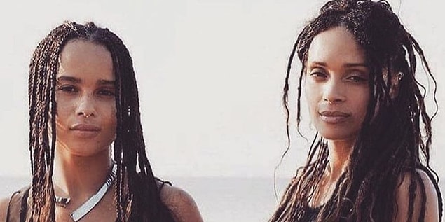 18. Lisa Bonet ve Lenny Kravitz'ten doğan kızı Zoë Kravitz'in benzerlikleri oldukça çarpıcı.
