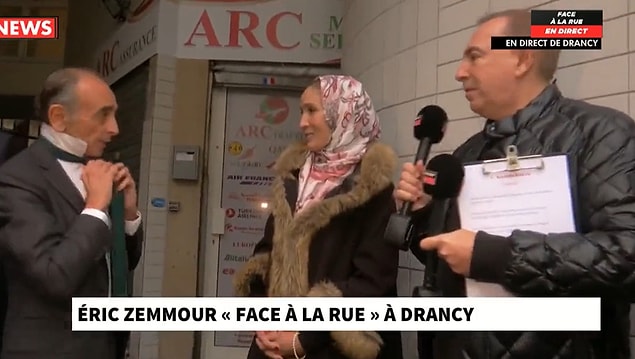 Kanala başörtüsü ile çıkan Boukris, “Başımı aslında bu yılın başından beri örtüyorum, inancıma uymayı deniyorum. Ayrıca kanalın bağlı olduğu Bollore grubunda çalışmayı çok önceden bırakmıştım” ifadelerini kullandı.