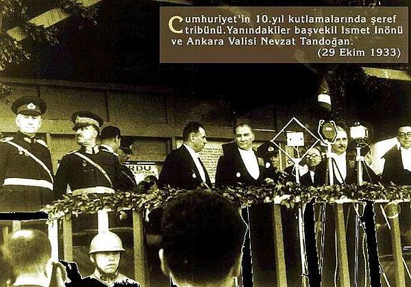"Efendiler yarın cumhuriyeti kuruyoruz" diyen bir milletin torunları olduğum için gurur duyuyor Gazi Mustafa Kemal ve silah arkadaşlarını saygıyla anıyorum.