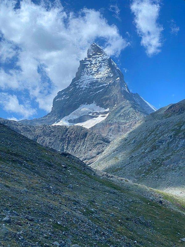 3. Matterhorn Dağının eşsiz manzarası...