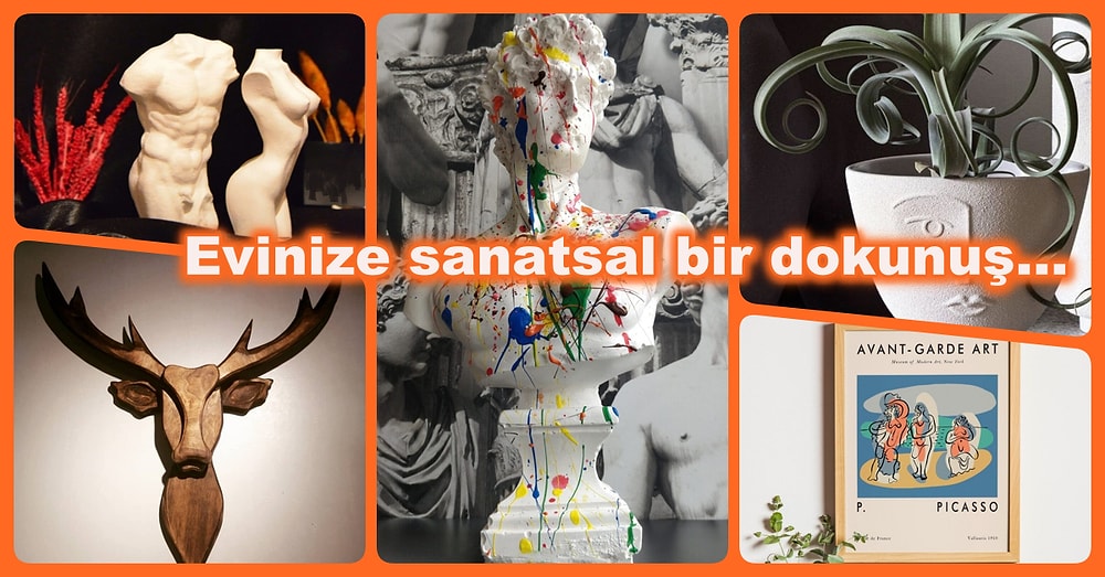 Biblodan Tabloya, Evinize Sanatsal Bir Hava Katacak 12 Ürün