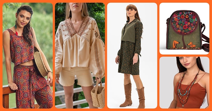 Bohem Tarzdan Vazgeçemeyenlerin Bayılarak Kullanacağı Kıyafet ve Aksesuar Modelleri