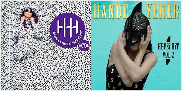 Sırasıyla 2016 ve 2017'de çıkan Hepsi Hit Vol. 1 ve Hepsi Hit Vol. 2 albümleriyle pop tarzını sürdüren Hande Yener...