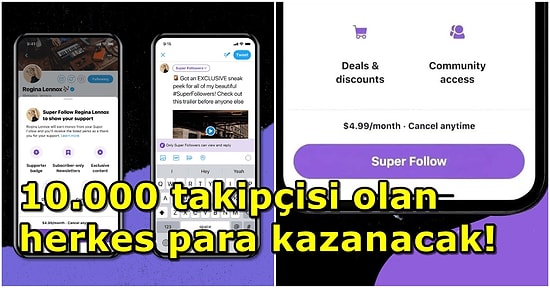 Artık Her Tweet Para Demek! Twitter, Süper Takip Özelliğini Herkese Açtı