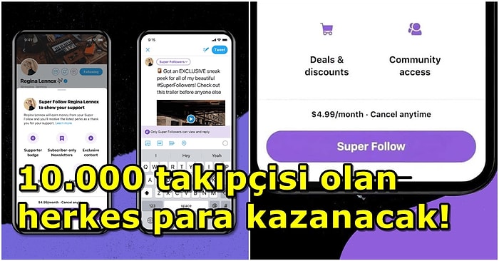 Artık Her Tweet Para Demek! Twitter, Süper Takip Özelliğini Herkese Açtı