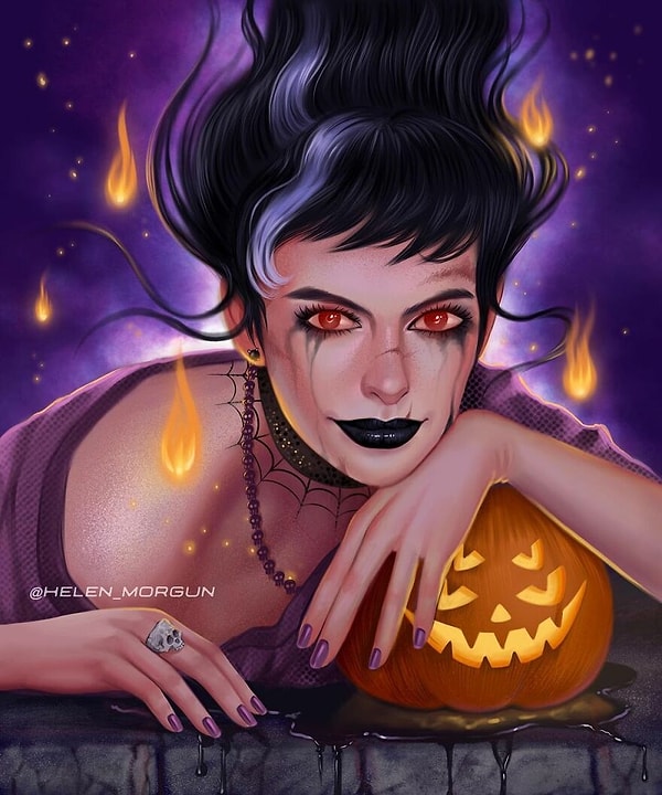 3. Энн Хэтэуэй в роли Плохой ведьмы