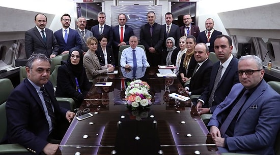 Erdoğan'ın Uçağına Binen Gazetecilerin Yarıya Yakını Soru Bile Sormamış