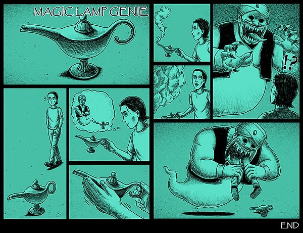 20. Магическая лампа Джина