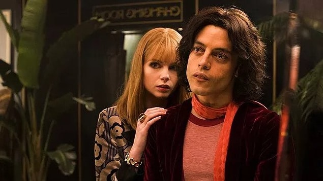 6. Lucy Boynton - Rami Malek