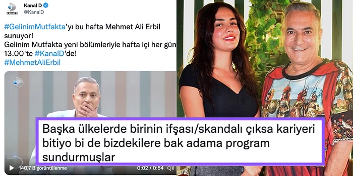 Taciz İddialarıyla Gündeme Gelen Mehmet Ali Erbil'in Gelinim Mutfakta Programını Sunacağı Kanala Tepki Yağdı!