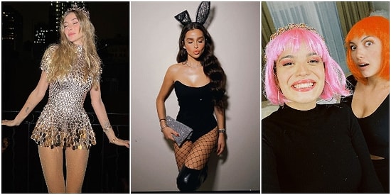 Erken Kutlamalar Başladı: Cadılar Bayramı Kostümleriyle Yılın En Korkunç Gecesini Kutlayan 14 Ünlü