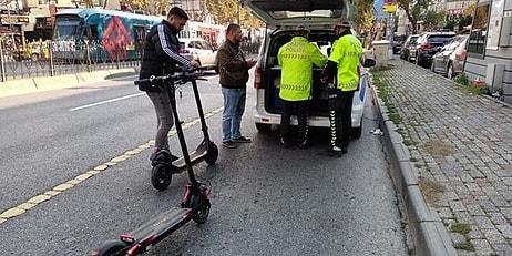 İstanbul'da Scooter Kullanıcılarına Ceza Yağdı: 'Madem Yasak Satmayacaklar'