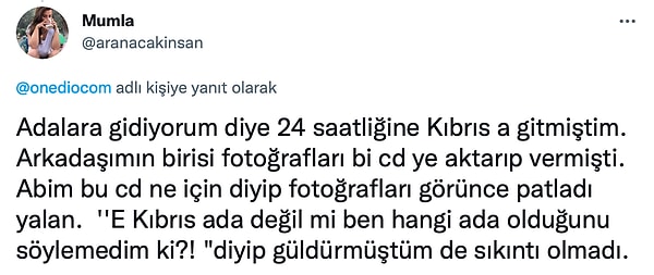 8. Adaya gidiyorum diyip ülke değiştirmek de 10/10 hareket. 😂