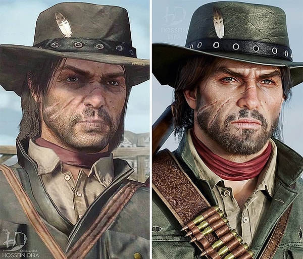 13. Джон Марстон из игры Red Dead Redemption