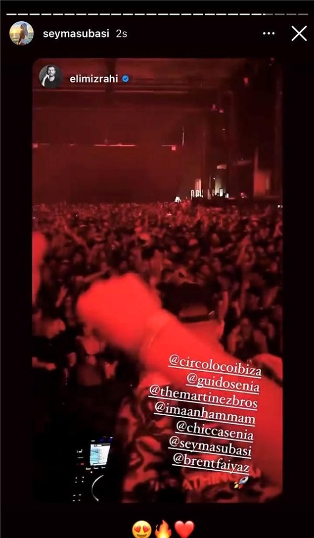 Instagram hesabından da birlikte katıldıkları partiyi paylaşan Şeyma Subaşı, herkesi şaşırttı!