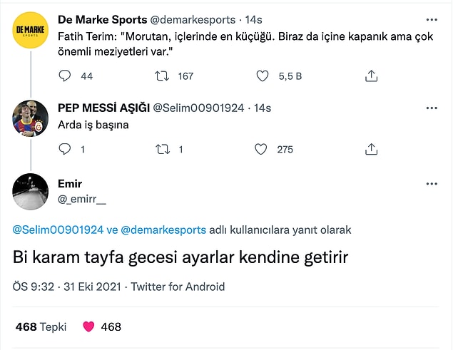 7. Aynen öyle olur...