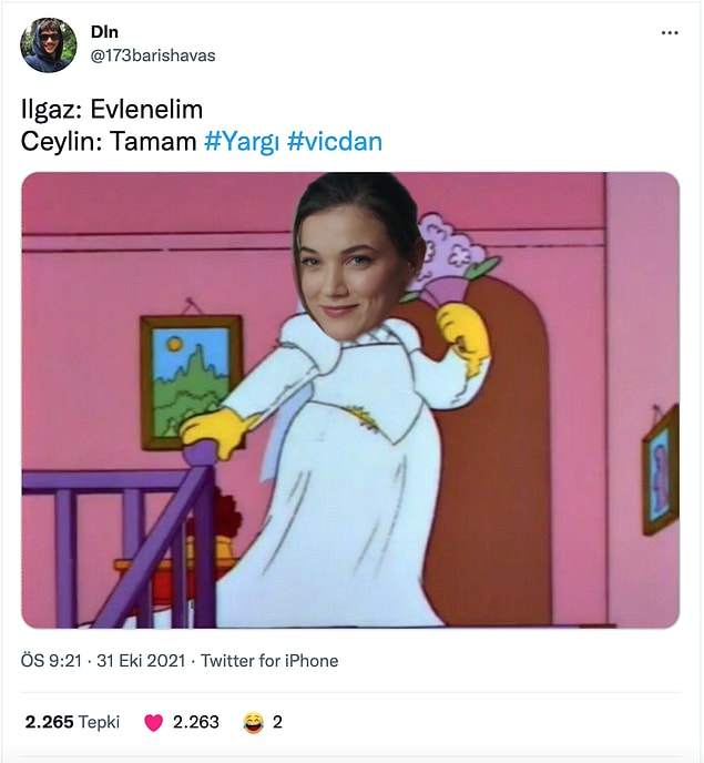 4. Yan sonuçta savcı... 😄