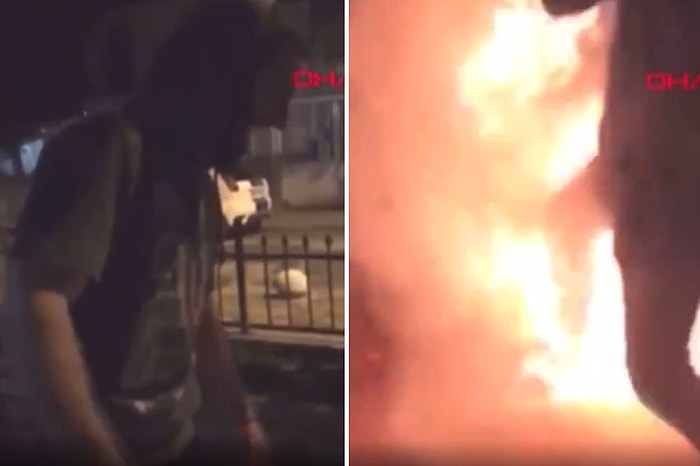 Doğum Günü Kutlaması Sırasında Şaka İçin Başından Aşağı Un Dökülen Genç Alev Aldı Kolu ve Bacağı Yandı