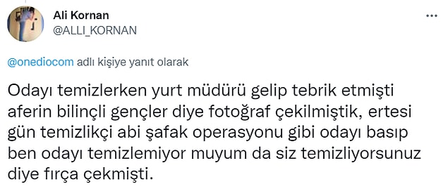 10. Abi haklı tabii, dağılın.