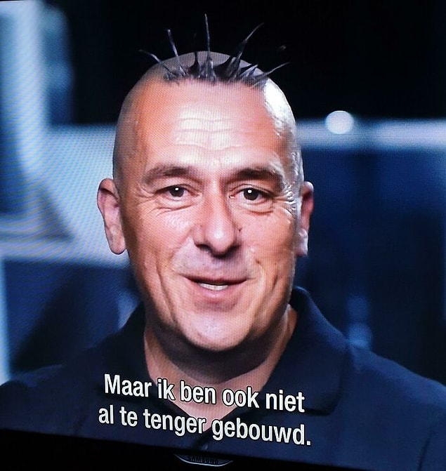 32. "Televizyonda bunu gördüm."