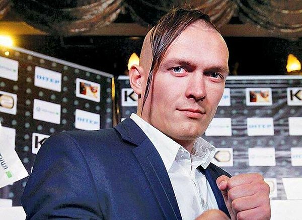 46. Profesyonel boksör Oleksandre Usyk.