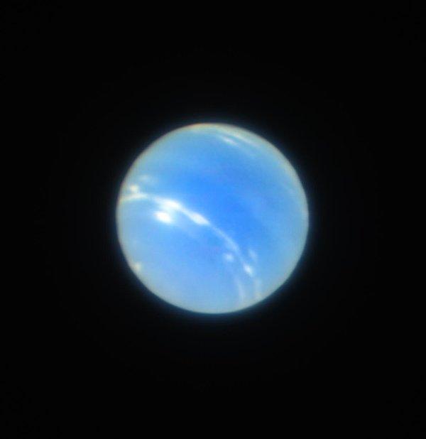 Neptün (Ay boyunca Balık takımyıldızında)