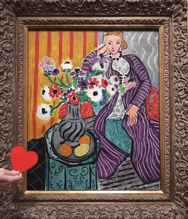 9. Henri Matisse'in ana modeli olan bir kavanoz