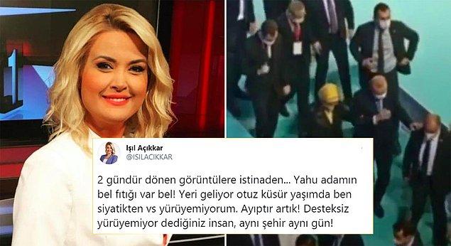 Hatta konu hakkında TRT muhabiri Işıl Açıkkar’da bir açıklama yapmış, Erdoğan hakkında yapılan ‘desteksiz yürüyemiyor’ yorumlarına epeyce bir kızmıştı hatırlarsanız.