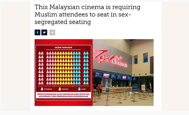 12. Kelantan eyaletinde sinemalarda insanların uygunsuz davranışlar sergilemesinin önüne geçmek için ışıkların kapatılması yasaklandı.