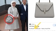 10 Asgari Ücret! İsraf Açıklaması Yapan Emine Erdoğan'ın Roma Gezisinde Taktığı Çantanın Fiyatı