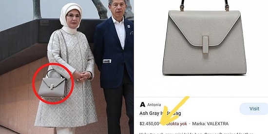 10 Asgari Ücret! İsraf Açıklaması Yapan Emine Erdoğan'ın Roma Gezisinde Taktığı Çantanın Fiyatı