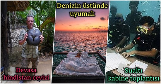 Dünyada Sadece Maldivler'de Karşılaşabileceğiniz Birbirinden Fantastik 15 Durum
