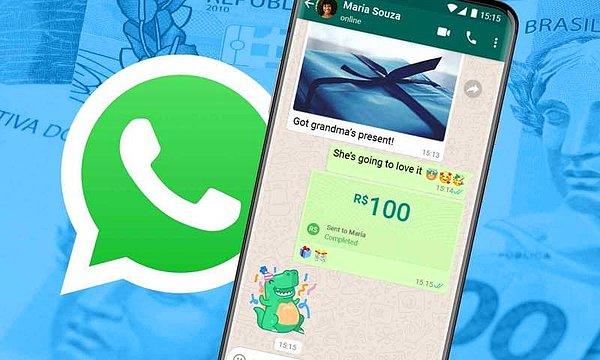 Eski adıyla Facebook, yeni adıyla Meta çatısı altında hizmet veren WhatsApp, Kasım 2020'de yeni özelliği Payments'i Hindistan'da kullanıma açmıştı.