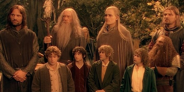 1. The Lord Of The Rings: The Fellowship Of The Ring (2001)