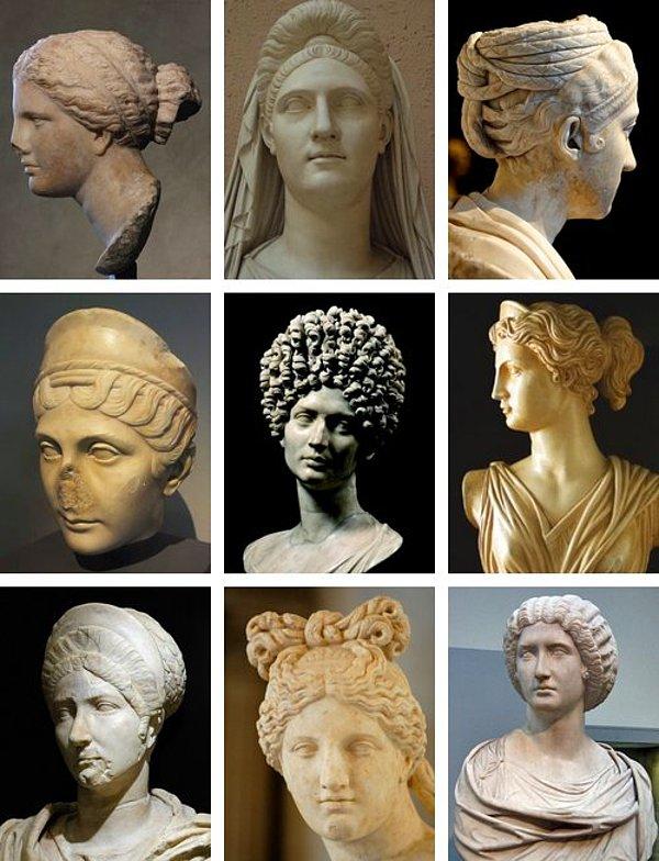 11. Antik Roma'daki saç stillerini daha önce hiç görmüş müydünüz?