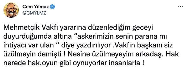 "Hak nerede hak? Oyun gibi oynuyorlar insanlarla!"