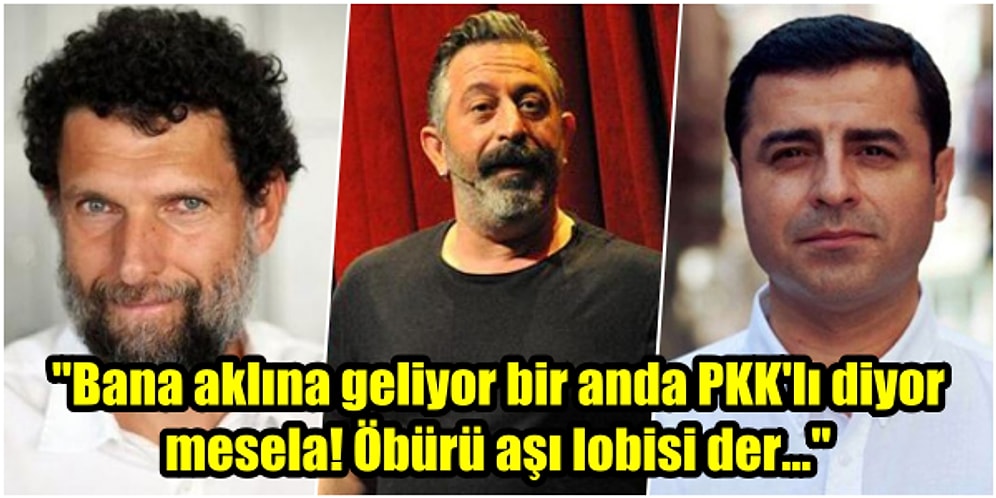 Osman Kavala ve Selahattin Demirtaş İçin Söyledikleri Yüzünden Linç Edilen Cem Yılmaz En Sonunda İsyan Etti!