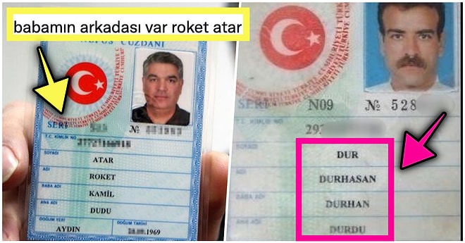 Karşılaştıkları Birbirinden İlginç İsimleri Paylaşarak Hepimizin Şaşkınlık Kotasını Tıka Basa Dolduran 19 Kişi