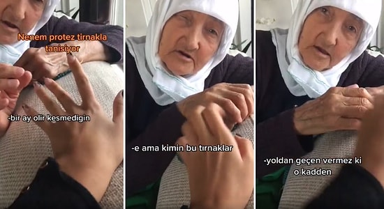 Hayatında İlk Defa Takma Tırnaklarla Tanışan Teyze: 'Kimin Ama Bu Tırnaklar?'